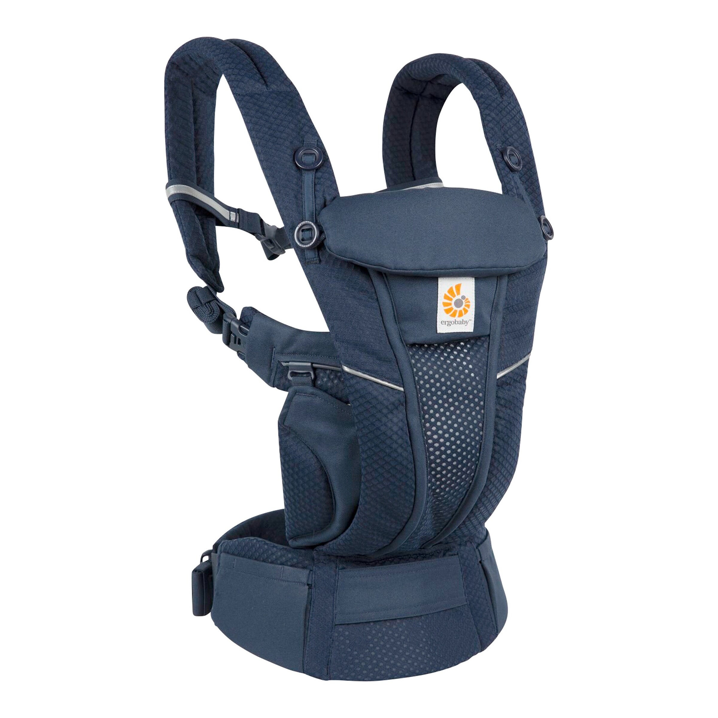 Ergobaby® - Omni Breeze Babytrage, 4 Tragepositionen Midnight Blue