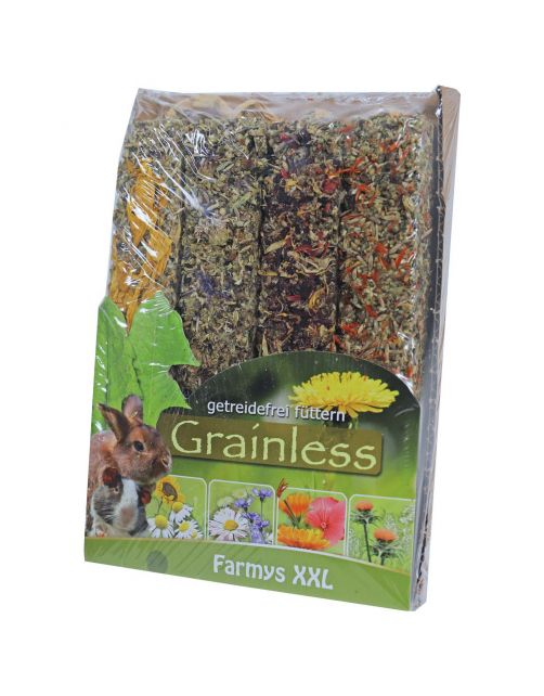 Jr Farm Graanvrij Farmys 4-Pack - Knaagdiersnack - 450 g Xxl