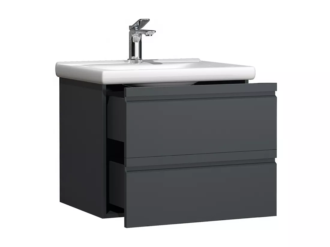 Plan de toilette 2 pièces Lavabo Silora L