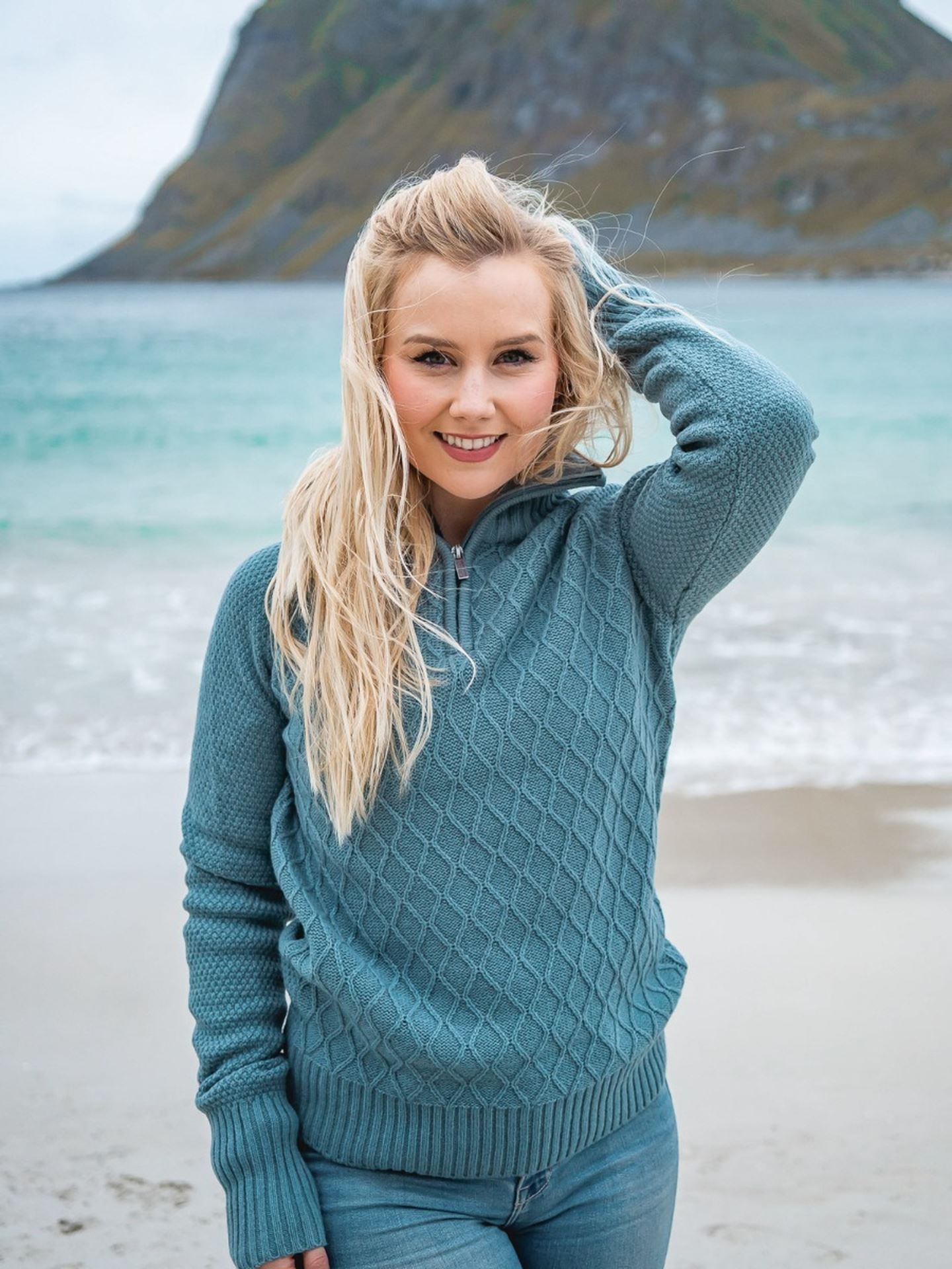 Mellow Half Zip Genser