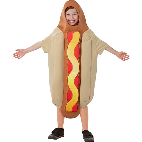 Hotdog kostume - str. 164 cm