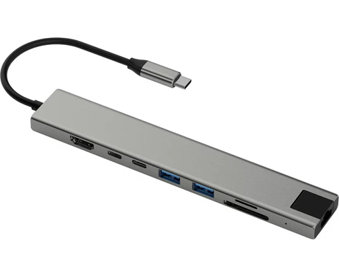 Andersson USB-H3400 - USB-C 2A 2C SD Micro SD Network