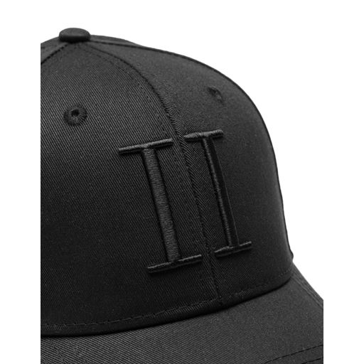Les Deux Encore Organic Baseball Cap, Black