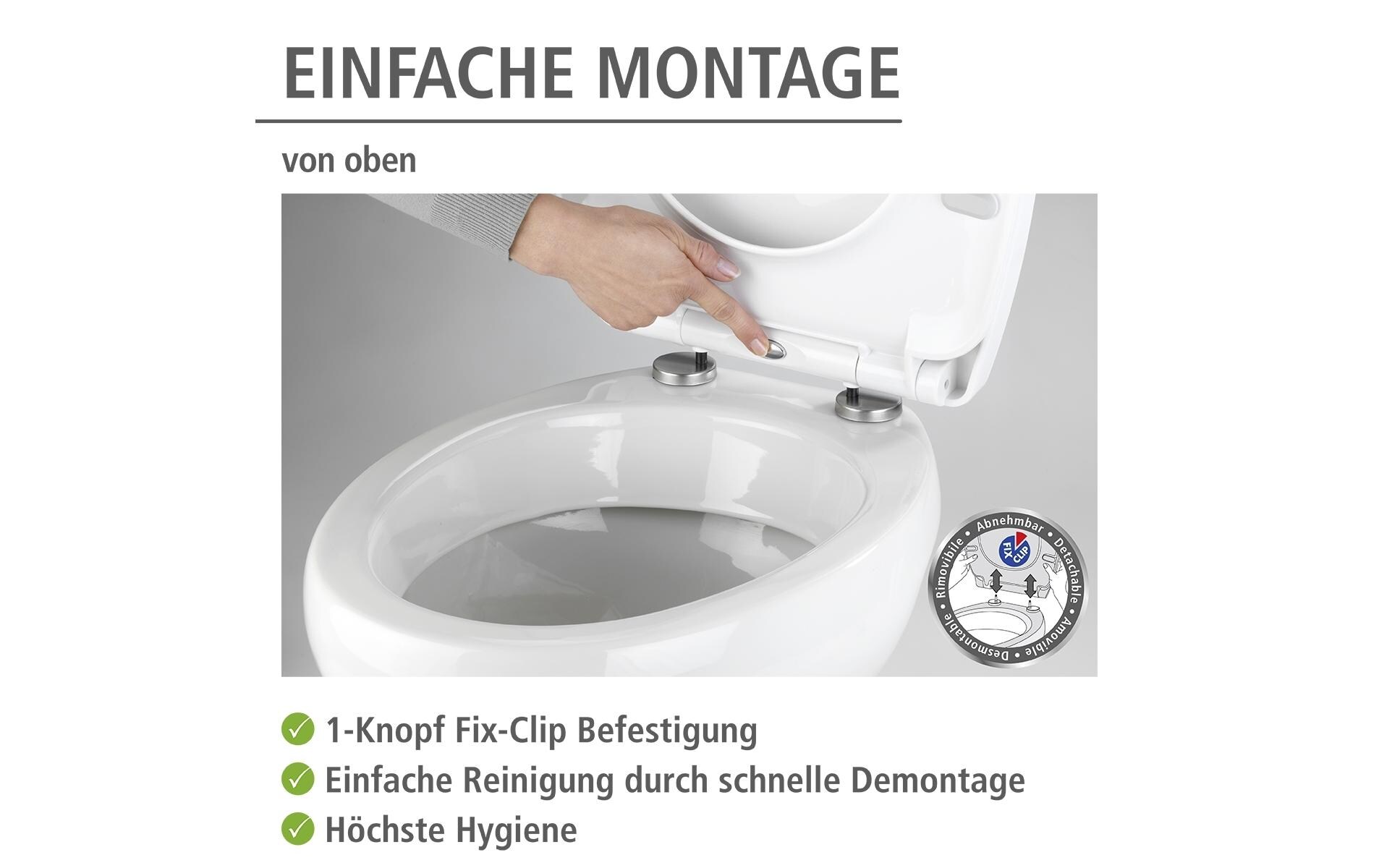Toilettensitz Tucan mit Absenkautomatik, MehrfarbigHochwertiger WC-Sitz mit Hochglanzdruck