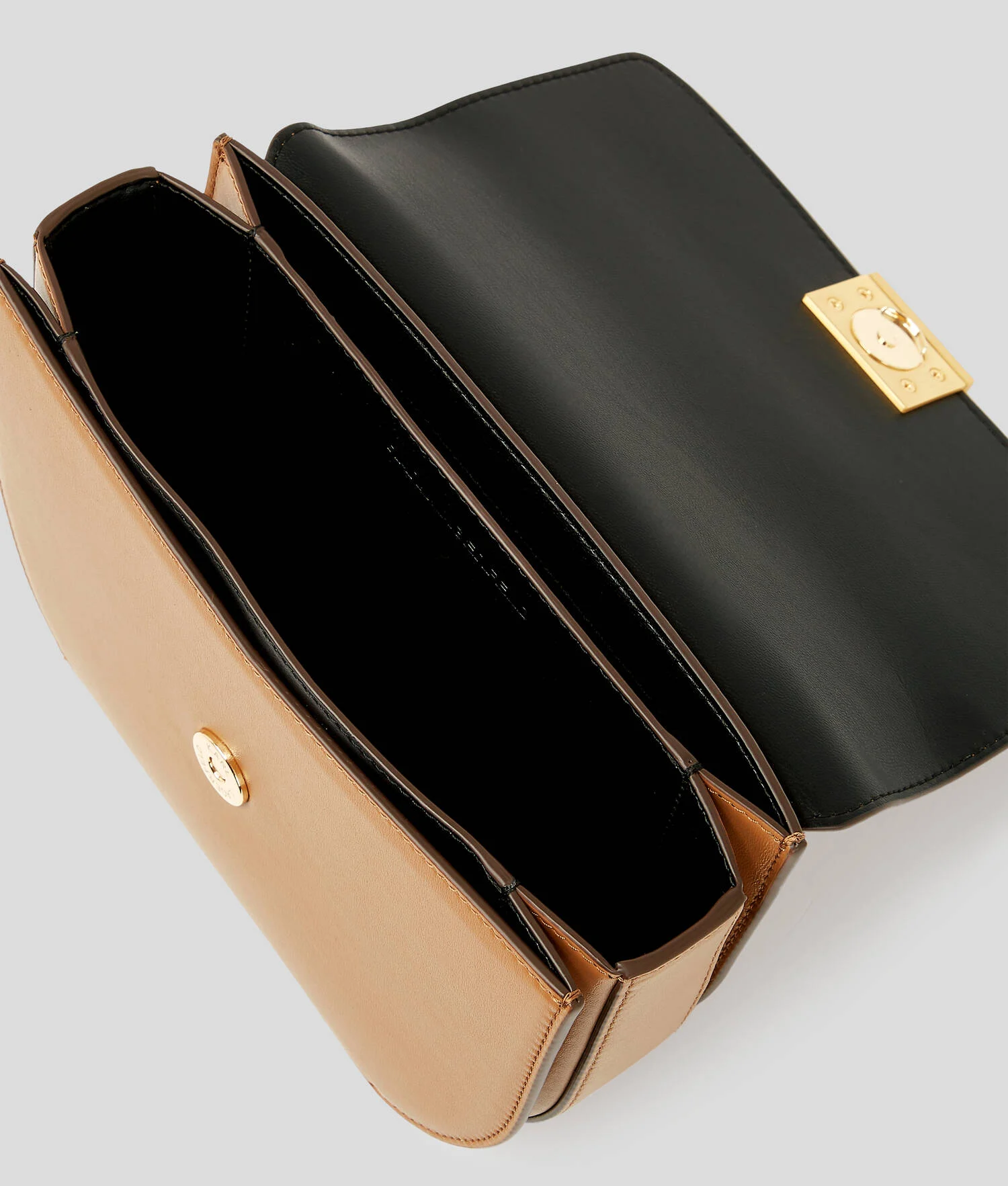 PETIT SAC BANDOULIÈRE EN DAIM K/FOREVER - Terra