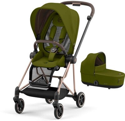 Cybex Mios Duovogn, Rosegold/Khaki Green