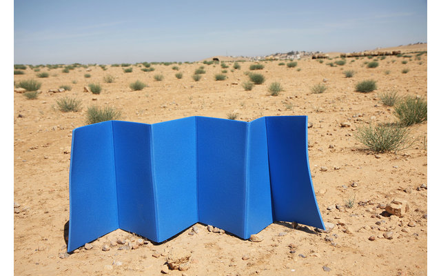Basic Nature Isomatte Faltbar blau