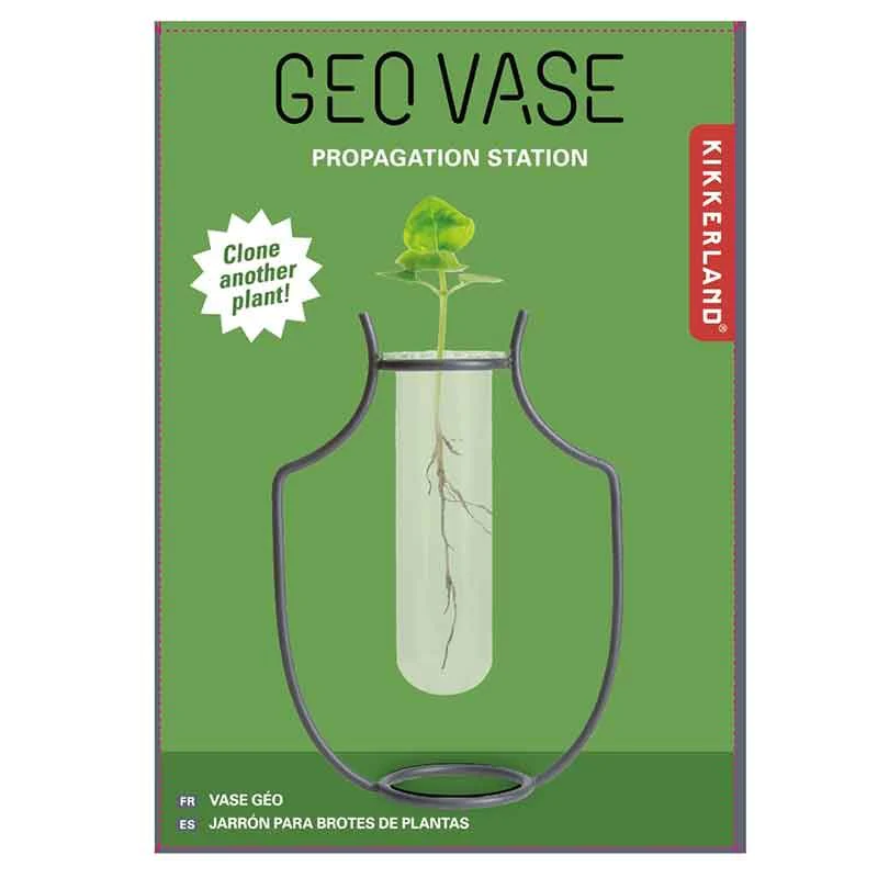 Vase en fer - soliflore amphore - style industriel Kikkerland Design