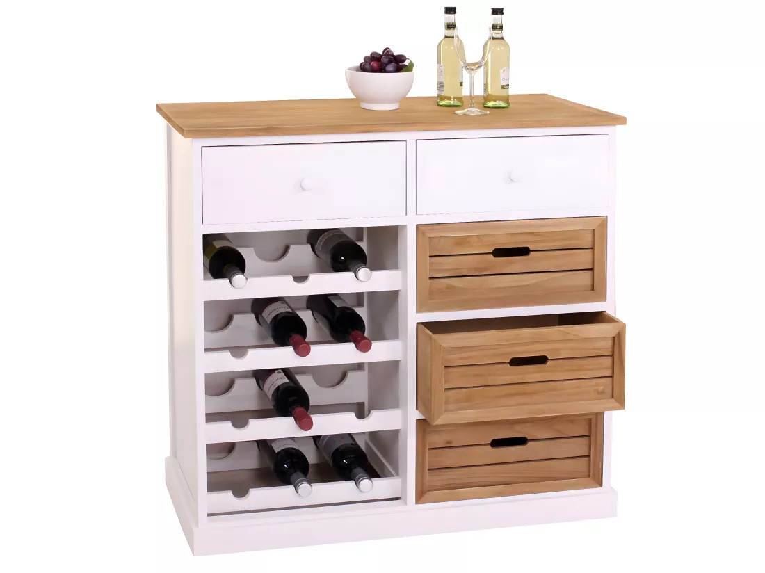 Casier à vin MCW-B96 avec tiroirs