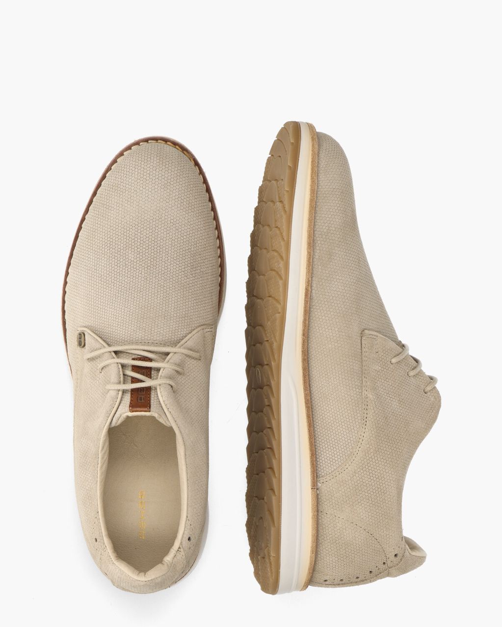 Rehab Nolan Hive Taupe Heren Veterschoenen