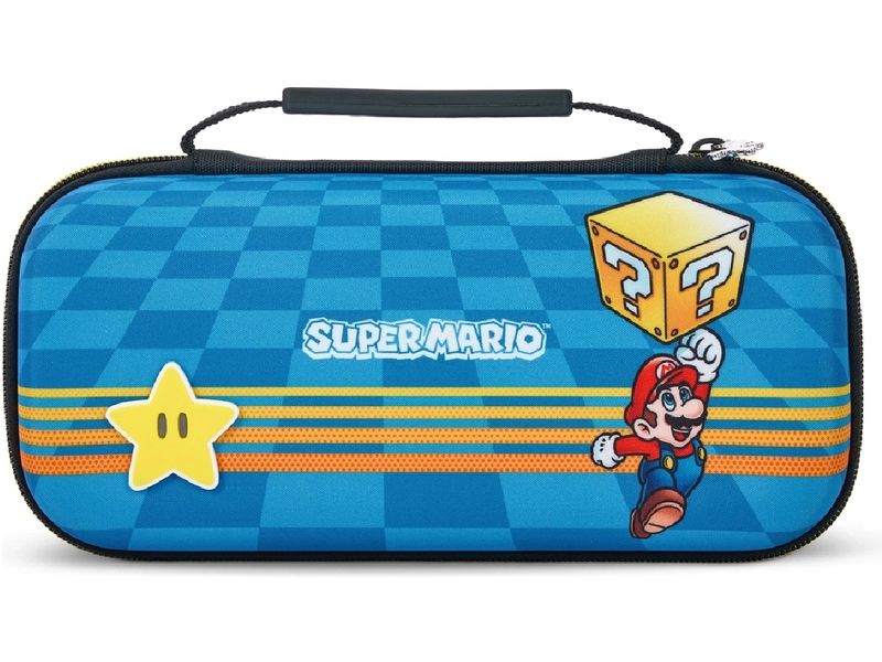 Power A Protection Case Mystery Block Mari Reisetasche für Nintendo Switch OLED, Nintendo Switch oder Nintendo Switch Lite