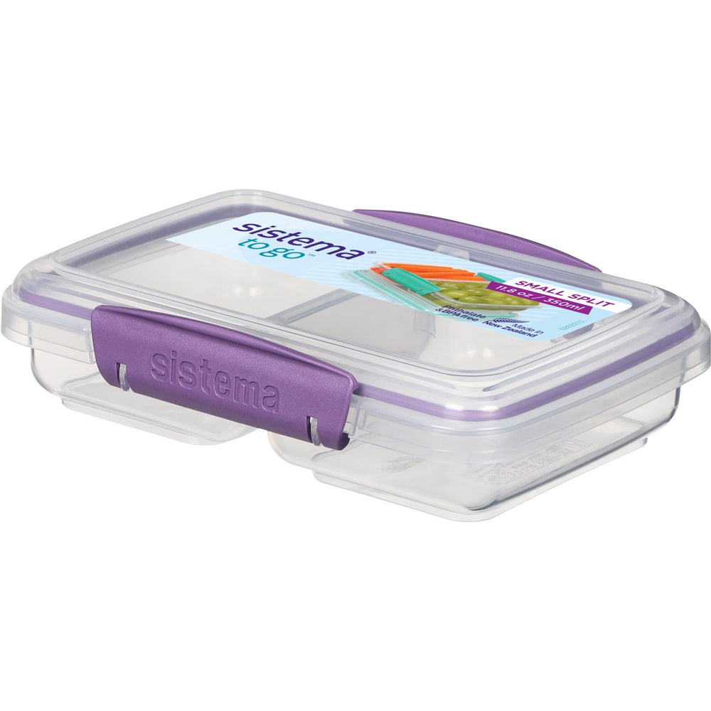 Køb Sistema To-Go Small Split Madkasse 350 ml Purple