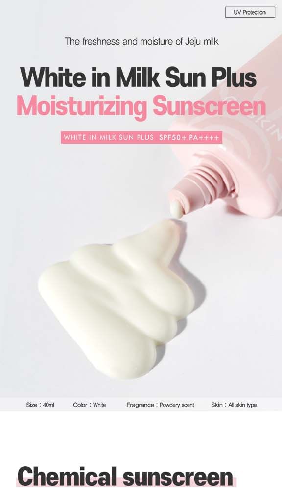 G9SKIN - Wit in melk Sun Plus