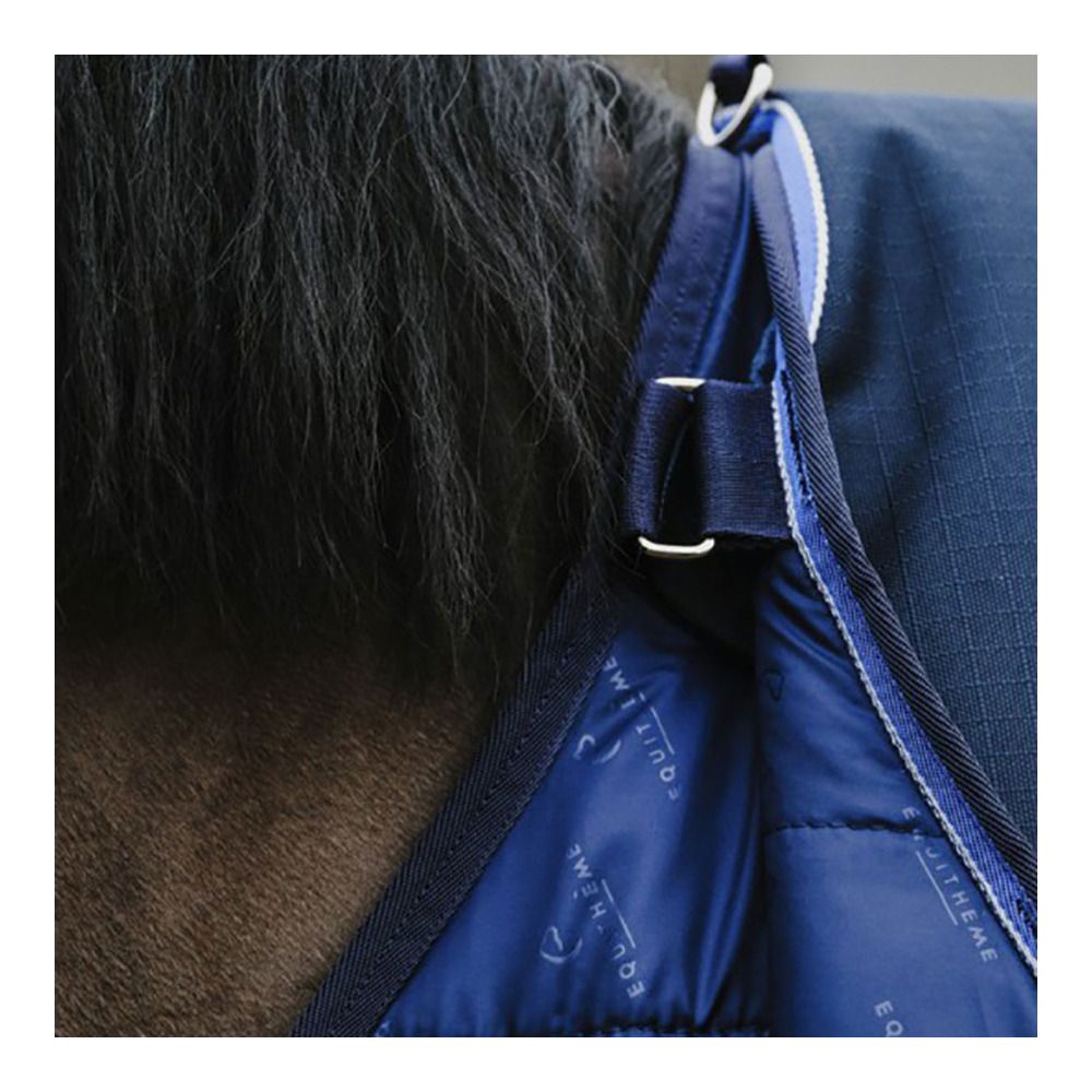 Equitheme CLASSIC 1200D 0G - Couverture de paddock marine