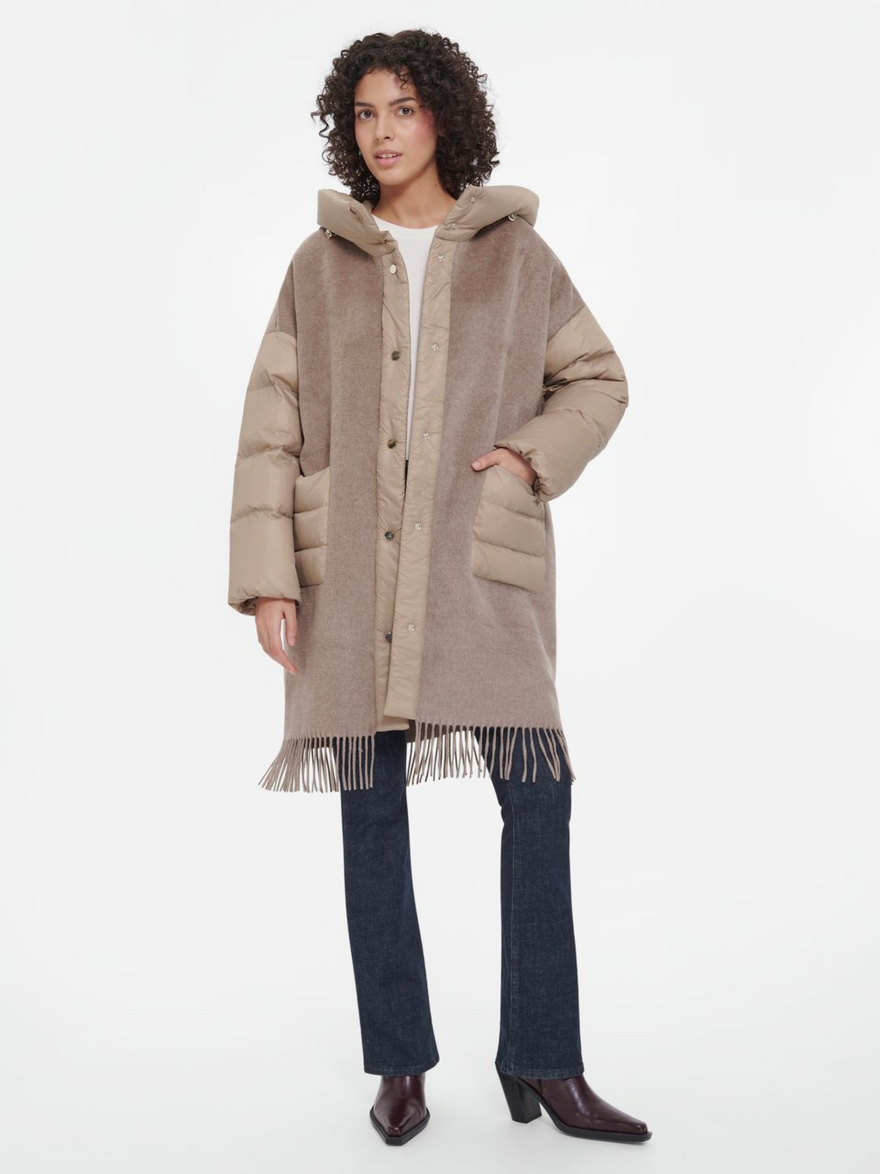 Jacke mit Stehkragen