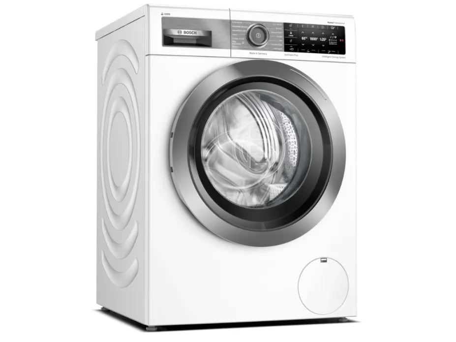 Bosch HomeProfessional i-DOS WAXH2E0LSN - Vaskemaskine - Wi-Fi - bredde: 59.8 cm - dybde: 63.2 cm - højde: 84.8 cm - frontbetjening - 70 liter - 10 kg - 1600 rpm - hvid