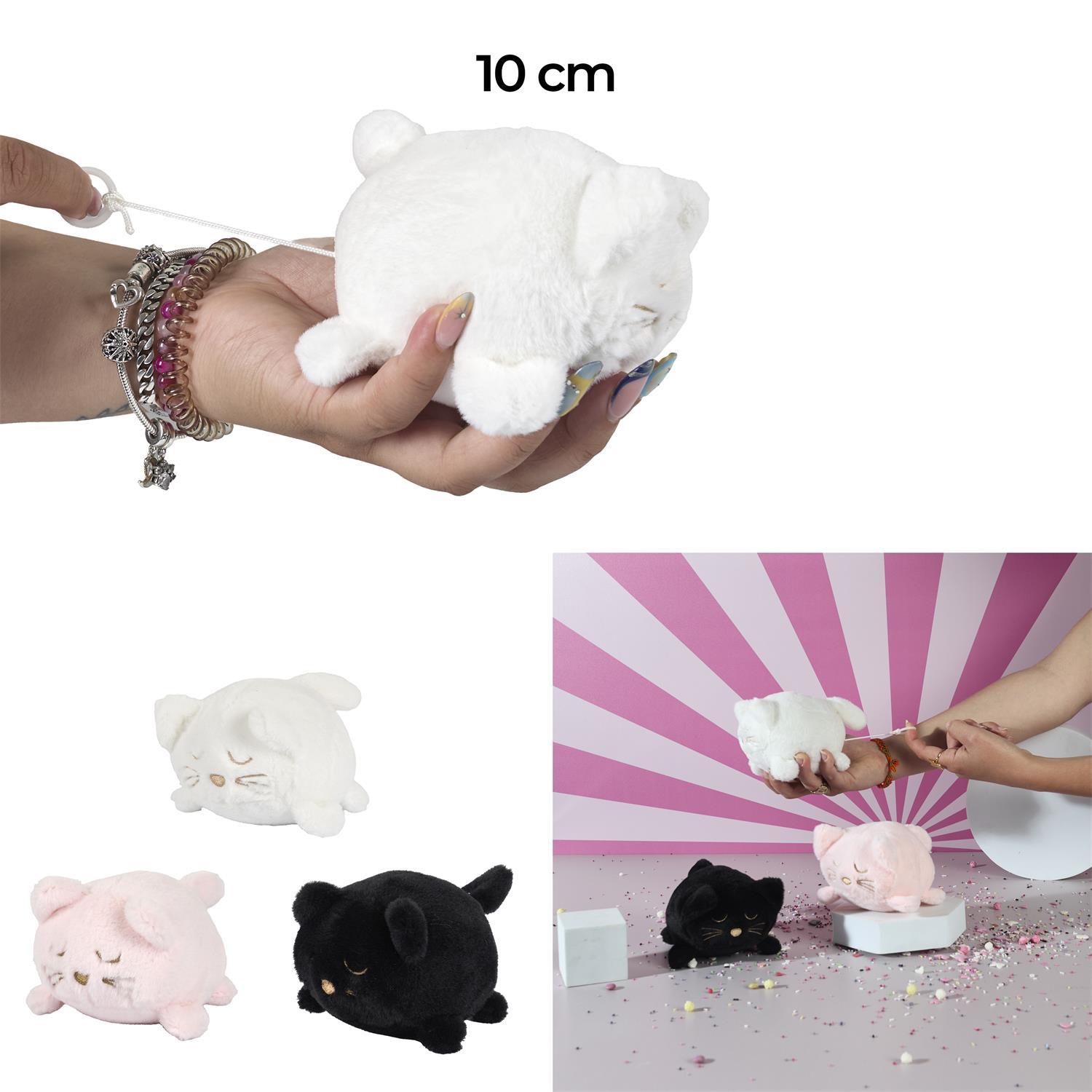 PELUCHE CHAT ANIMEE H.10CM KAWAII