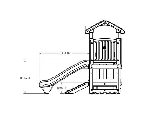 Step2 Woodland Adventure speelhuis, natuurlijk hout