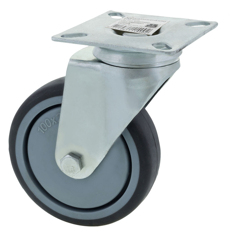 Apparaatzwenkwiel kogellager 100mm 60kg
