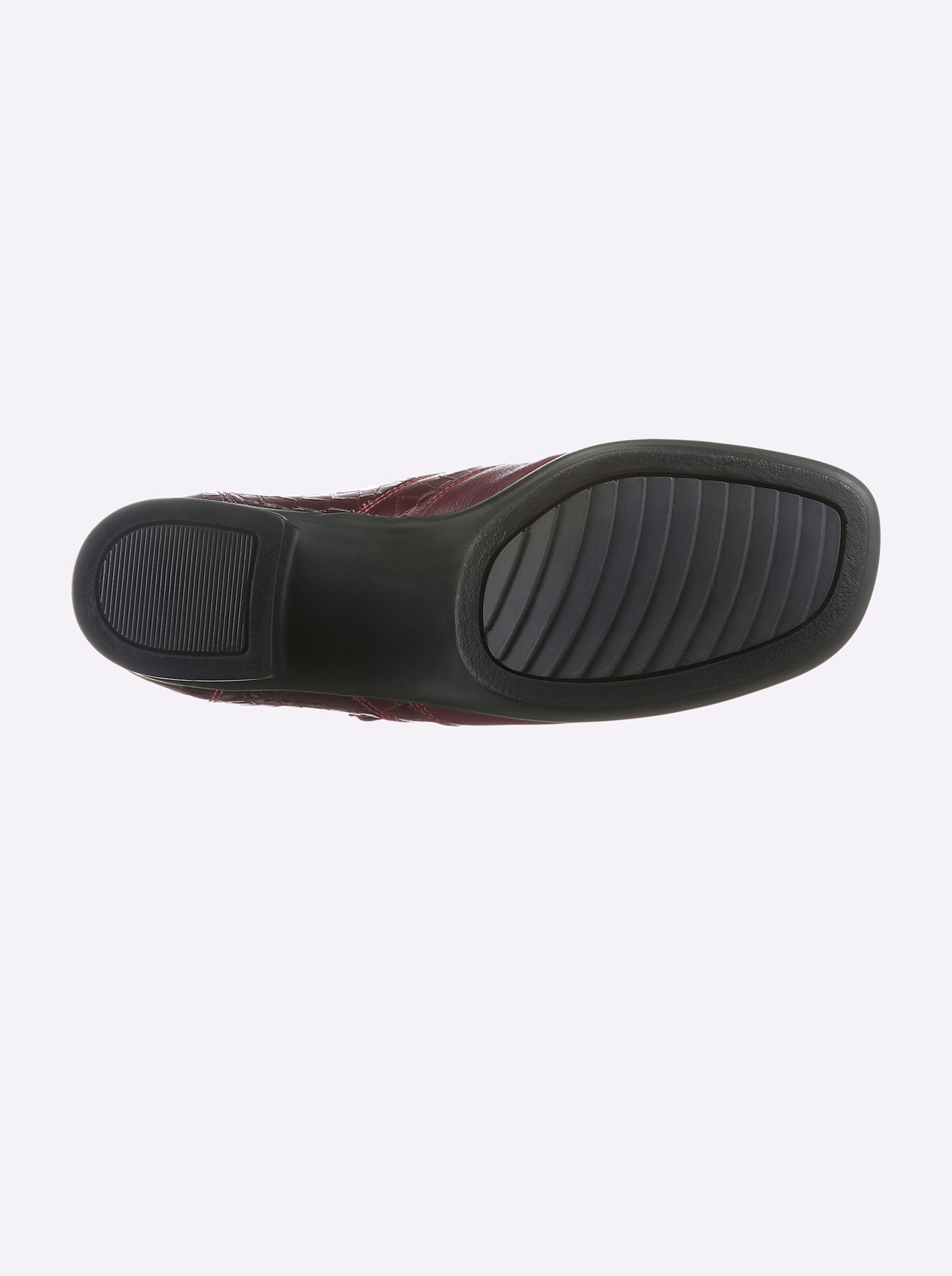 airsoft comfort+ Stiefelette in bordeaux