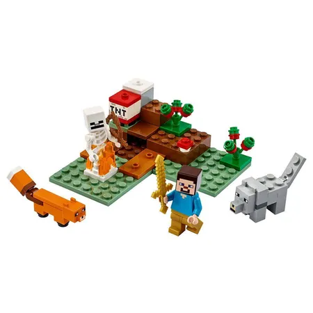 LEGO® Minecraft™ Das Taiga-Abenteuer