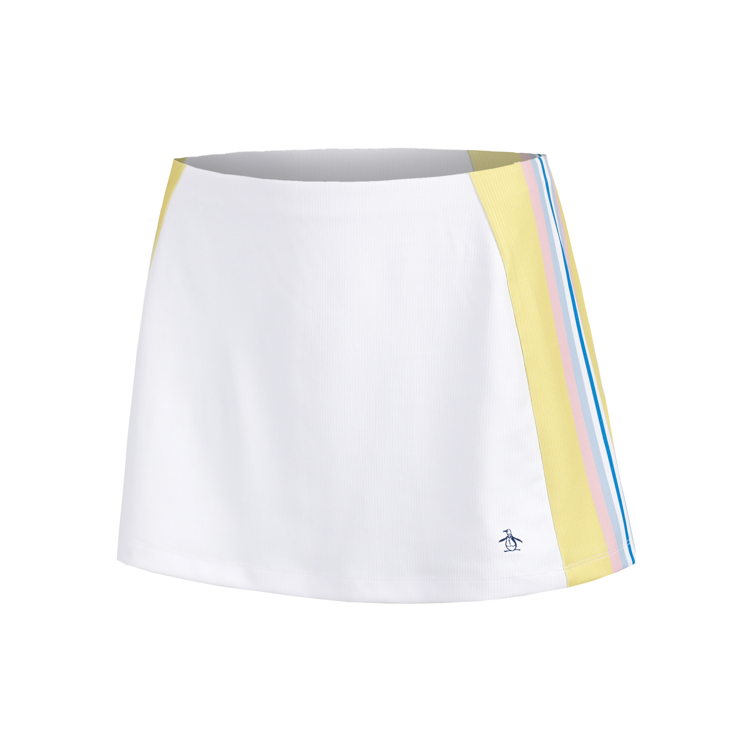 Original Penguin Side Striped Ribbed Jupe Femmes - Blanc