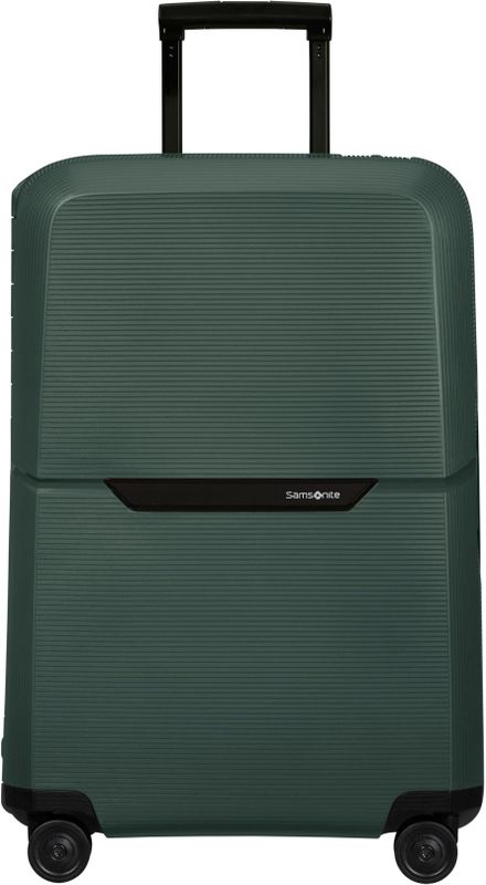 Magnum - Eco - Reiskoffer - Zwart - Gemaakt van Gerecycled Polypropyleen - Inhoud 82 L
