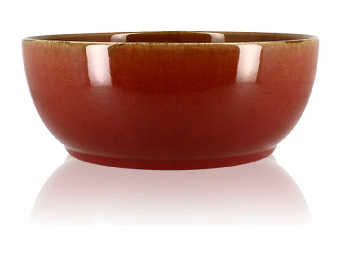 Ogo Living - Poke Bowl 12.5cm En Gres Rouge 360 Ml