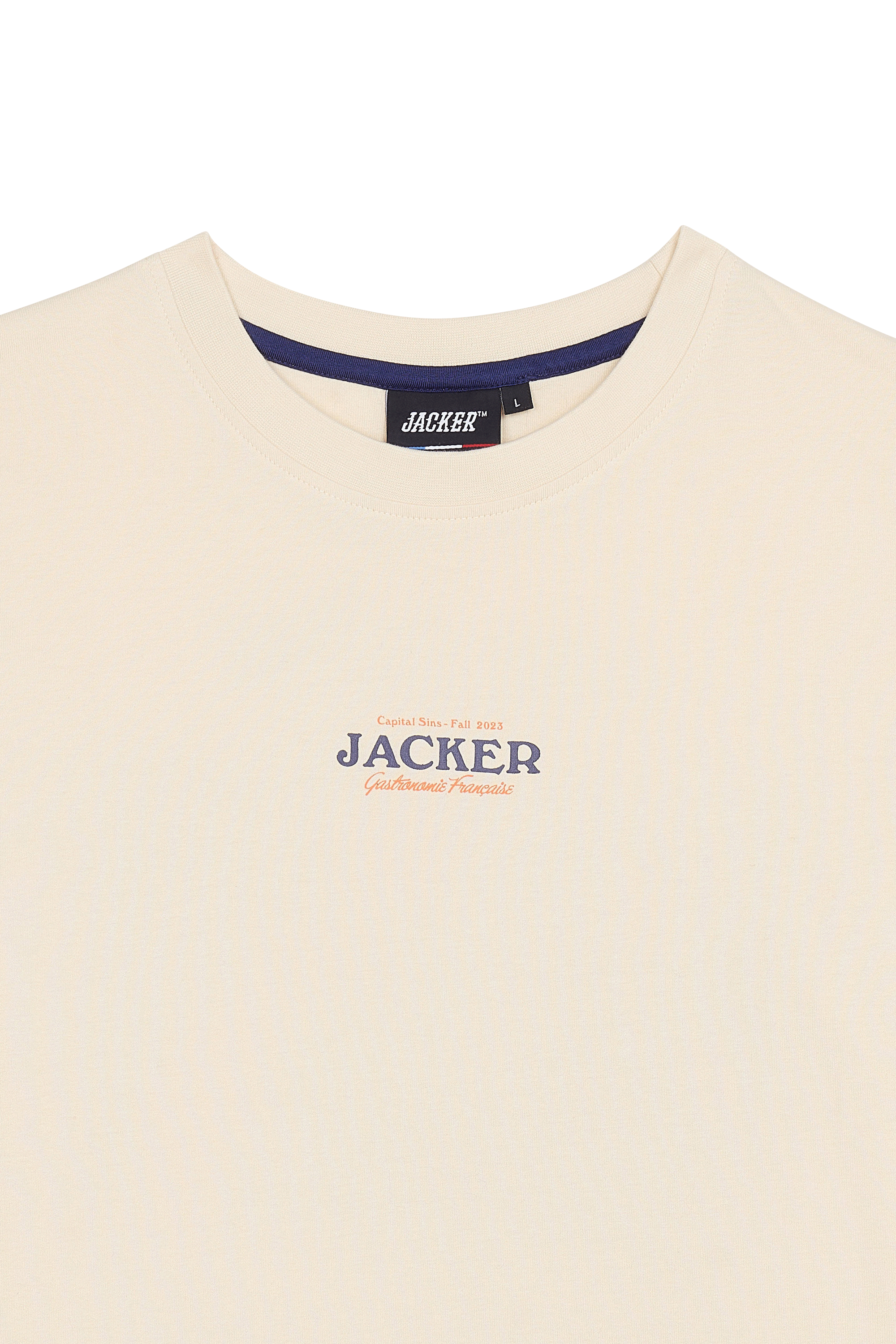 JACKER T-shirt  Junk Food Beige