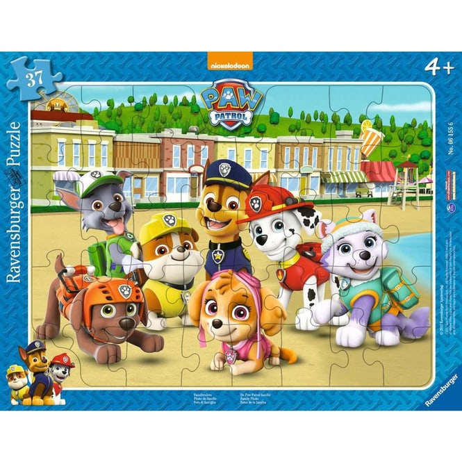 Paw Patrol - Rahmenpuzzle - Familienfoto - 37 Teile