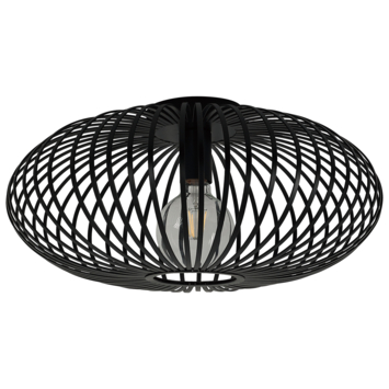 KARWEI plafondlamp Nora zwart ø46x23,5cm