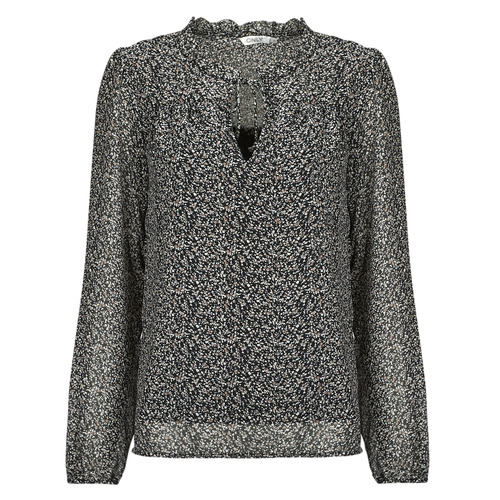 Only - ONLDITSY L/S BLOUSE WVN - Noir