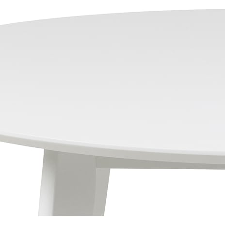 Roxby rundt spisebord - hvid