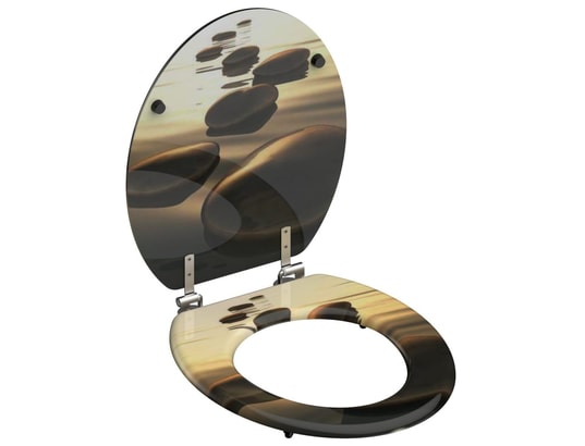 SCHUTTE - Schütte siège de toilette sea stone mdf