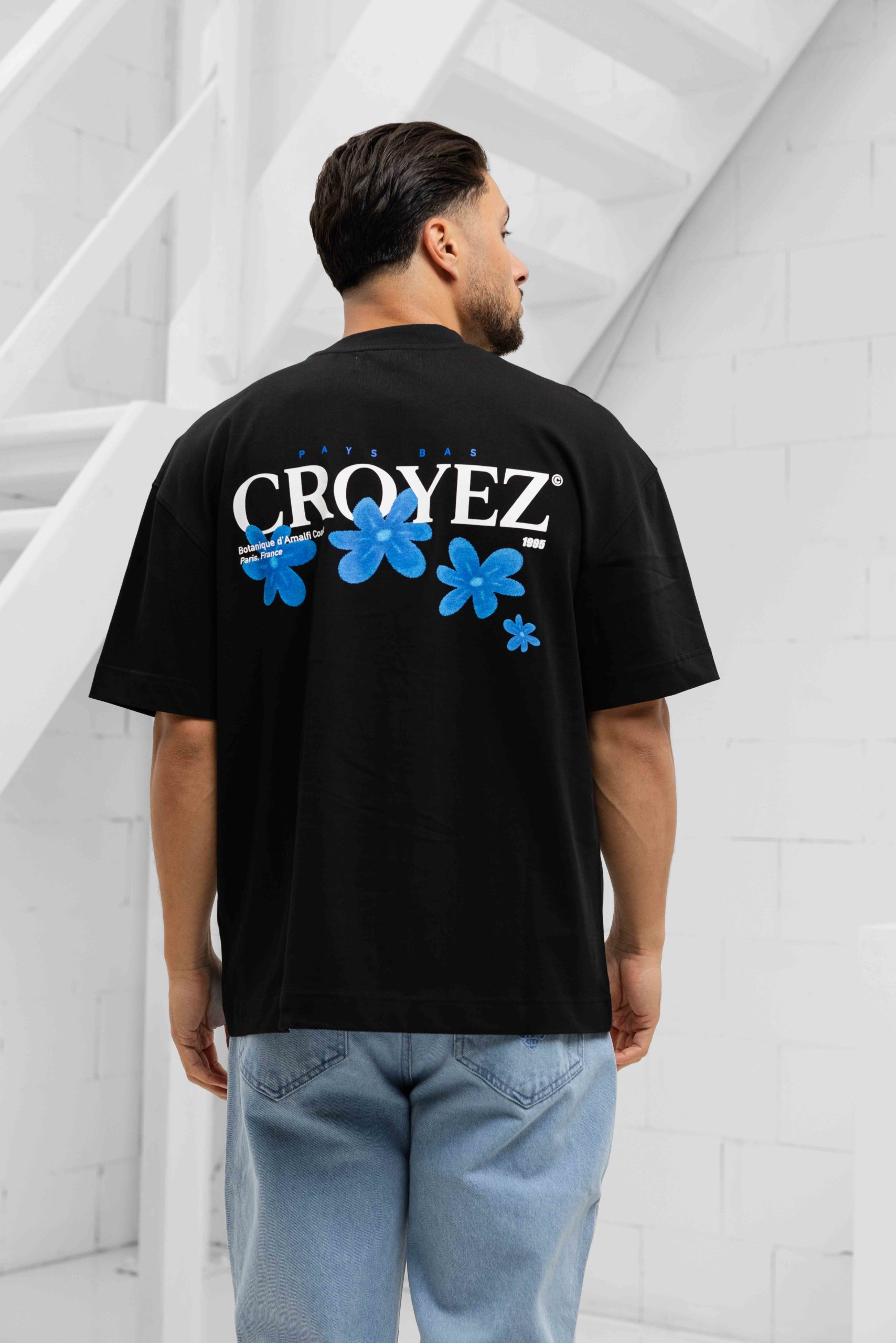 Croyez Botanique T-Shirt Heren Zwart