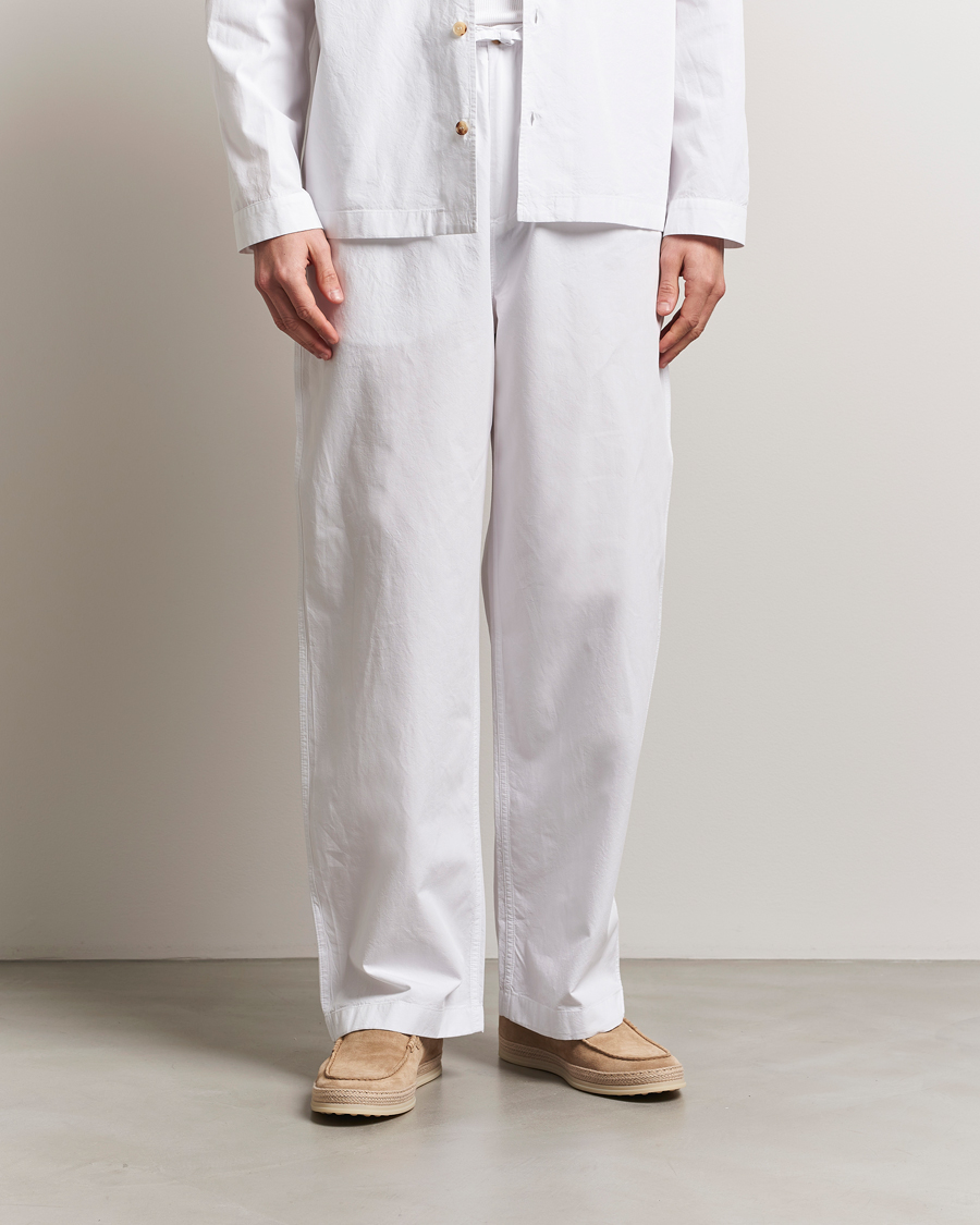 CDLP Drawstring Trousers Off White