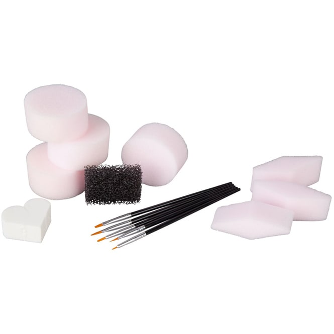 Schminkzubehör-Set von Eulenspiegel - 15-teilig