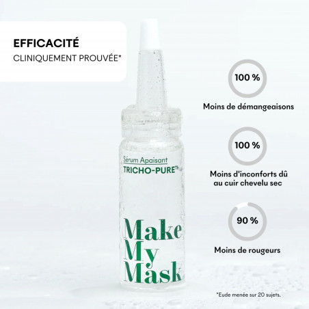 MakeMyMask Serum concentré Tricho-Pure Apaisant