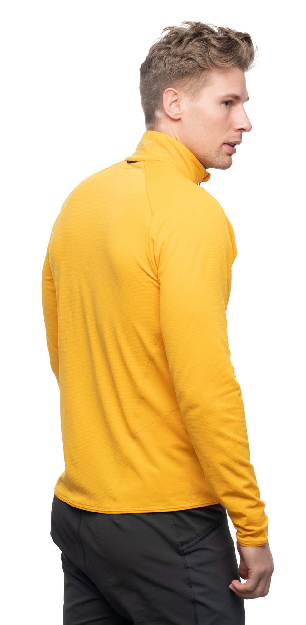 Y LightLine Essence Midlayer Jacket Herre Mango Yellow