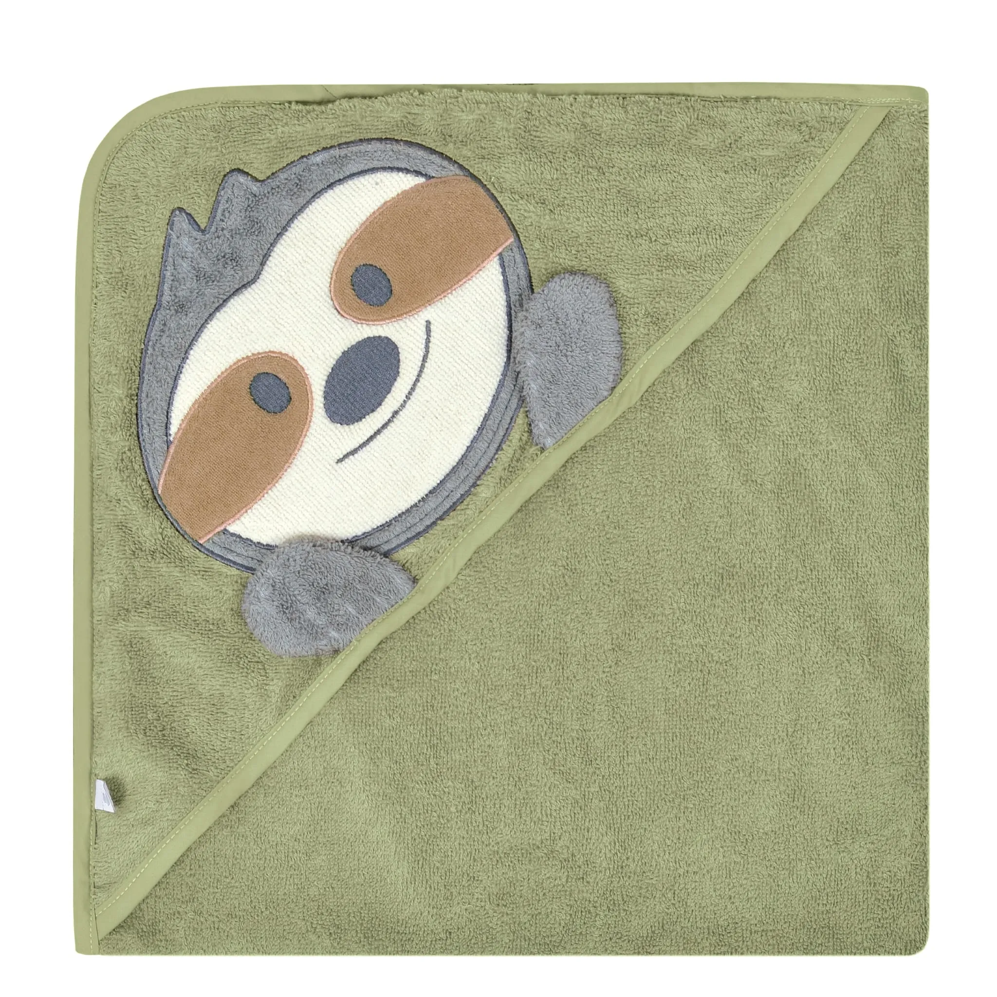 Perlimpinpin Serviette à Capuchon - Paresseux