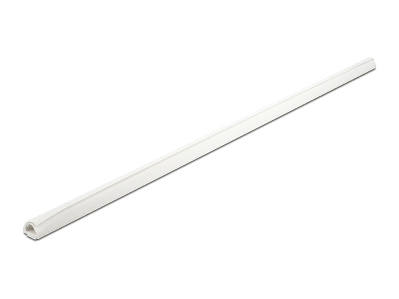 Delock Kabelkanal selbst-schliessend, -klebend 1 m x 12 mm Delock Kabelkanal Mini selbstschliessend selbstklebend 12 x 12 mm – Länge 1 m weiss