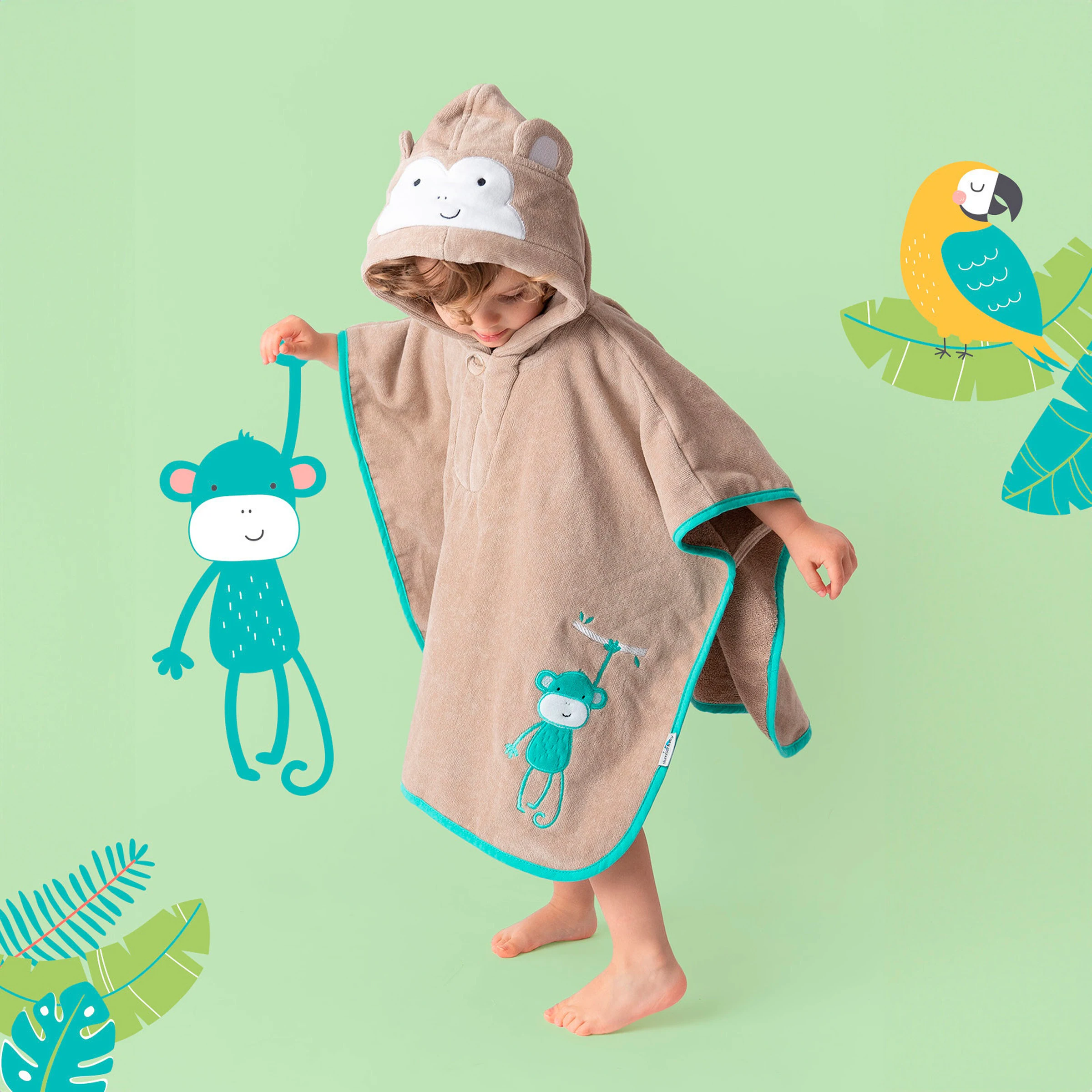 schlummersack Ponchos Tropical
