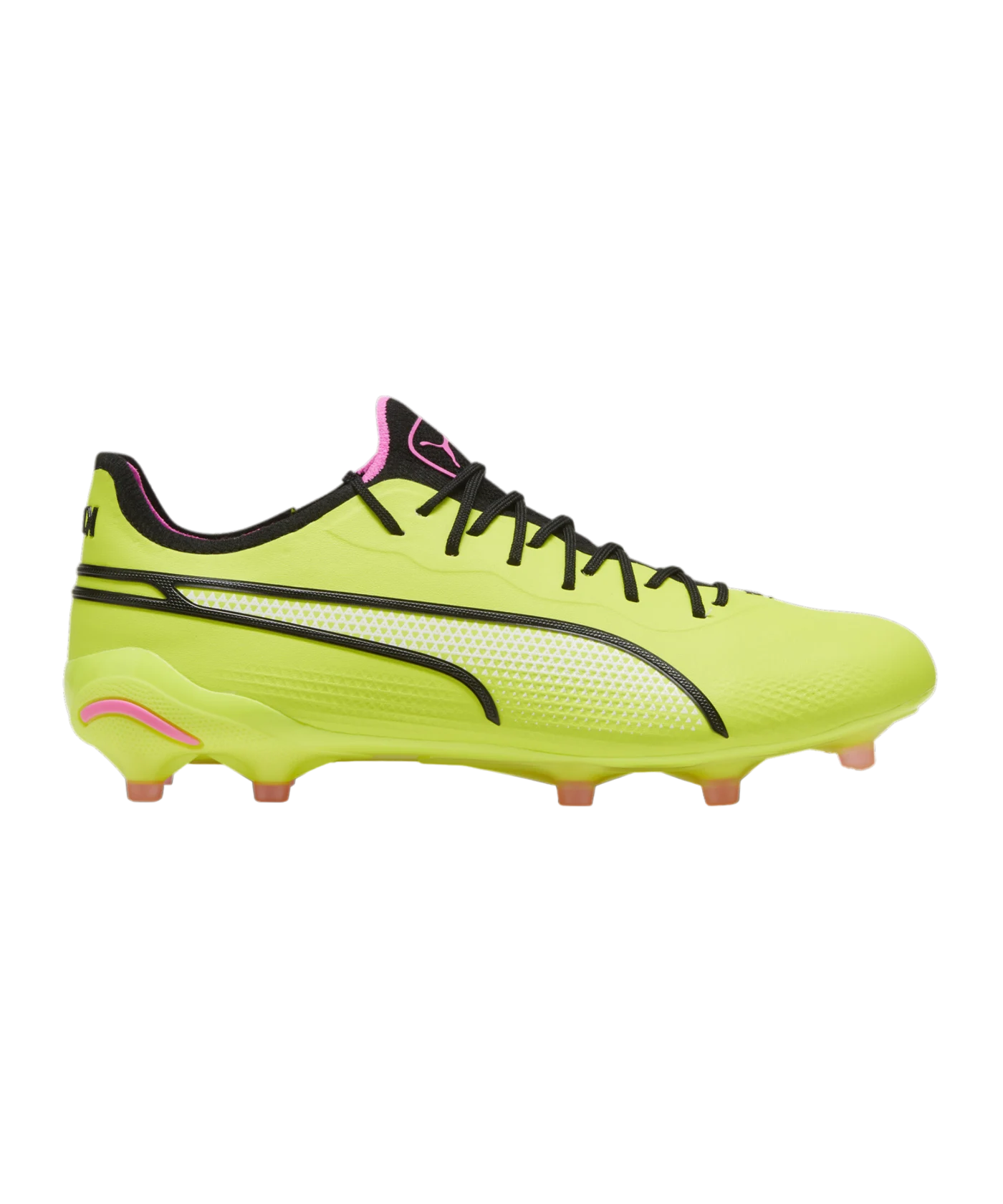 PUMA KING Ultimate FG/AG Phenomenal Gelb Schwarz Pink F06
