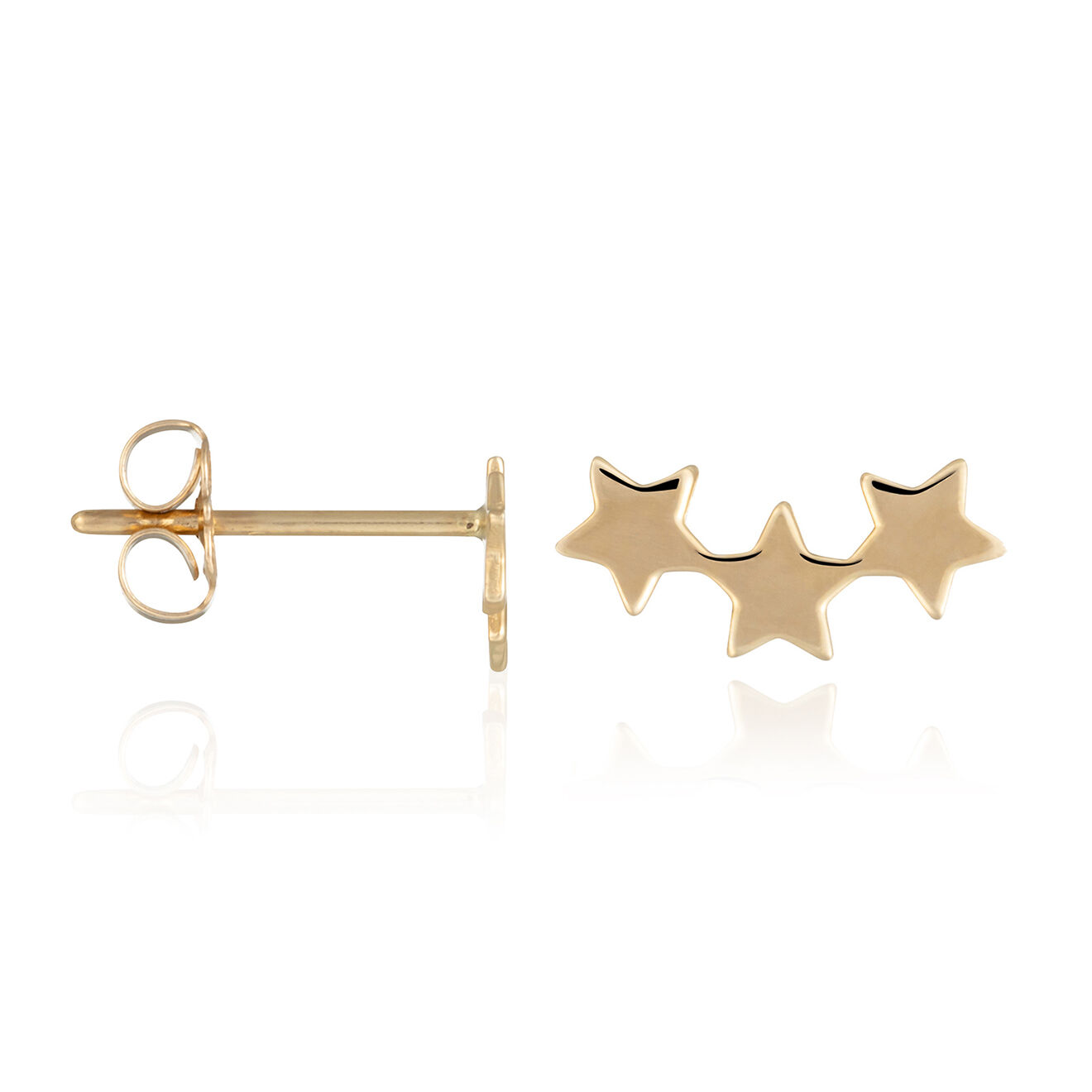 Instant d'Or Boucles d'oreilles Andromède or jaune