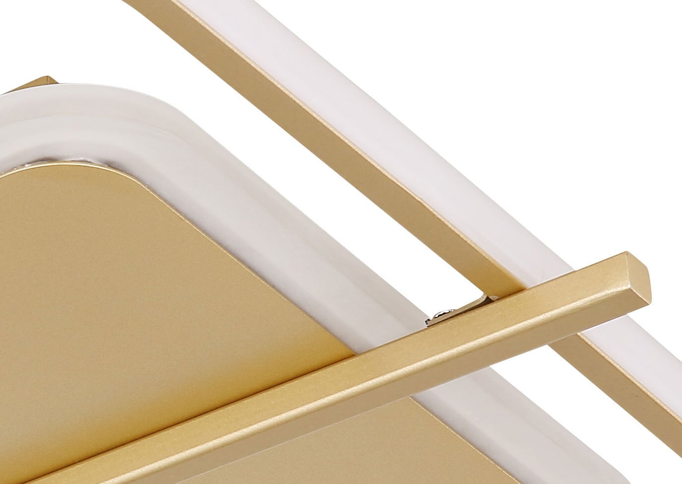 GLOBO LED Deckenlampe Reball 36x40 cm goldfarbig