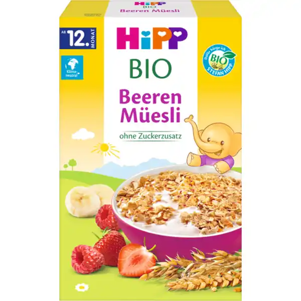 Bio Beeren-Müesli, ab 12. Monat