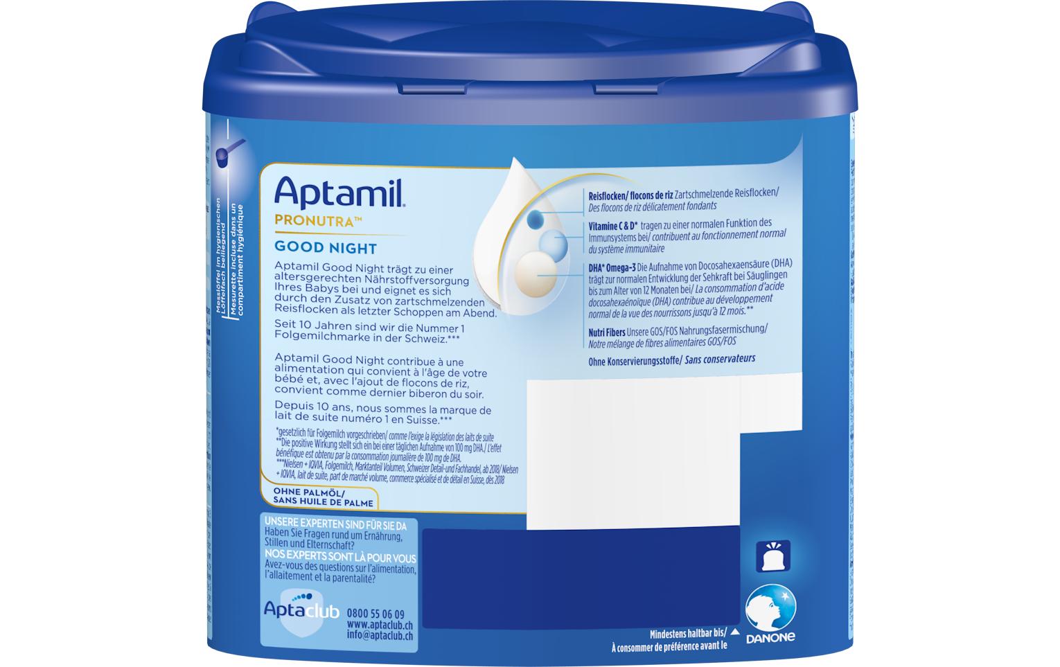 Folgemilch Pronutra Good Night 400 gBabyfolgemilch für die Nacht