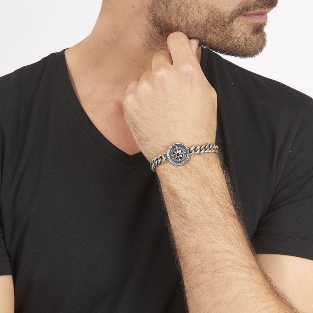 Bracelet Yoan Acier Blanc