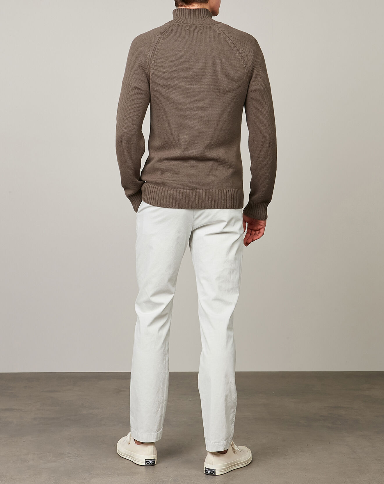 Hartford Pull en Coton & Cachemire Open Polo falcon