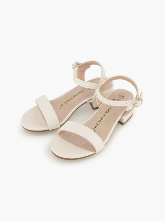 Claudia Ghizzani Sandalette Weiss